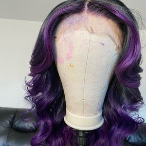 Custom Frontal Wig (with glueless band)